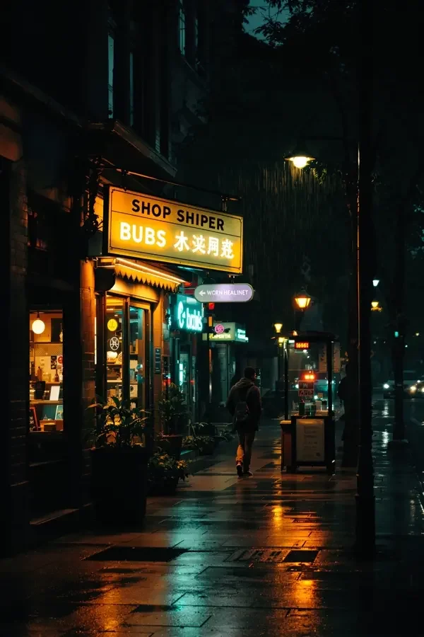街角的灯火 - 午夜电影 街角的灯火 封面